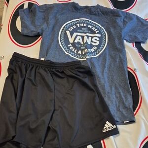 Adidas Black Athletic Shorts